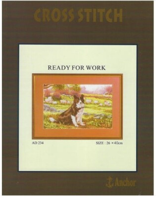 Anchor Cross Stitch Chart AD234 READY FOR WORK