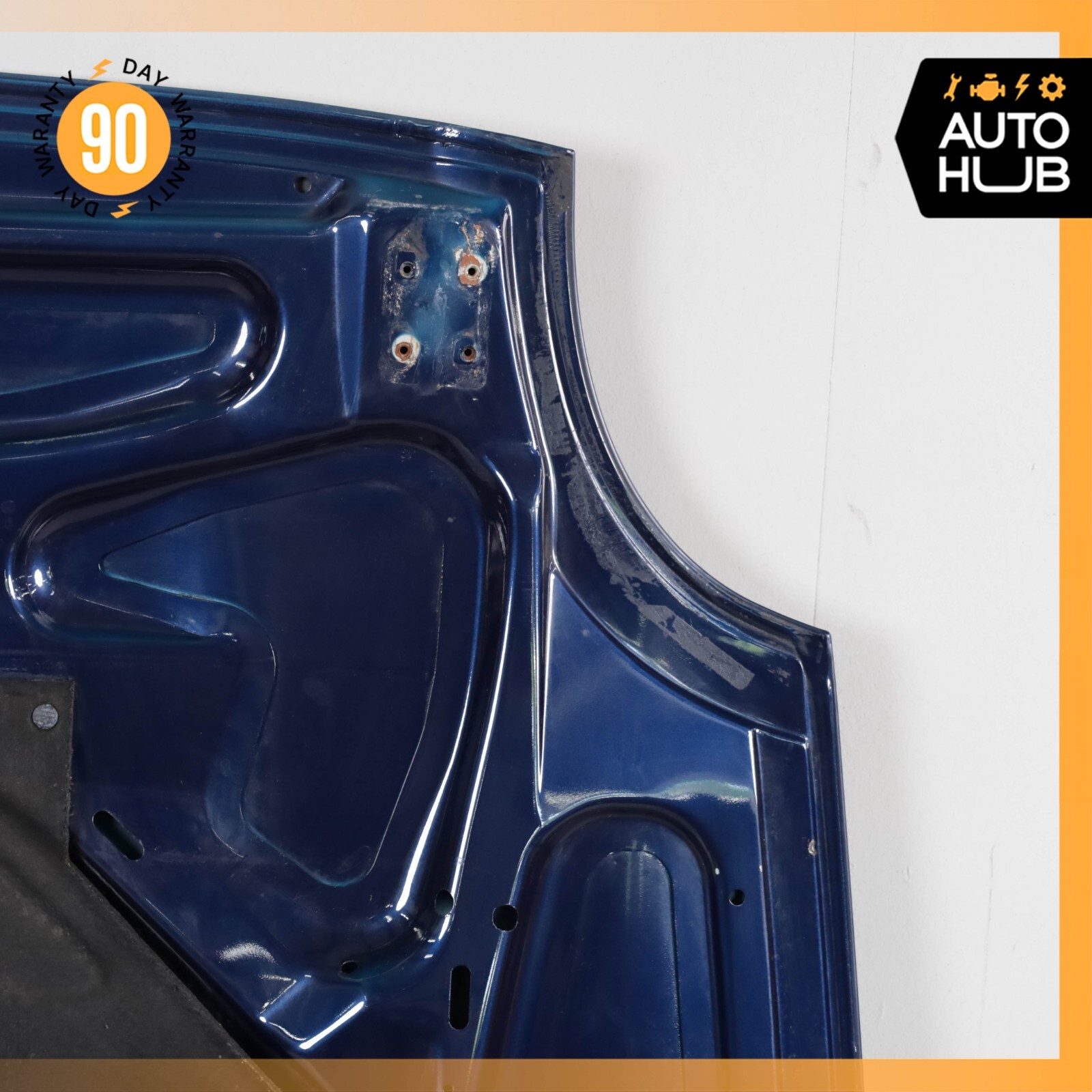 00-04 Aston Martin DB7 Vantage Hood Bonnet Cover Panel Assembly Blue OEM