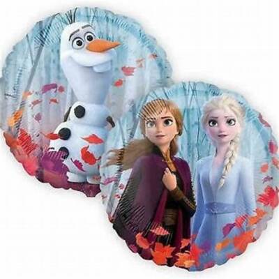frozen Elsa and Ana Mylar Balloon Set of Two Kids Birthday