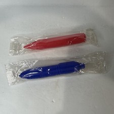 Vintage Cap'n Crunch MISB 2" Red Purple Super Squirts Premium Toys Lot of 2