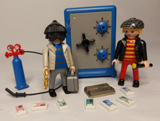 PLAYMOBIL Special 3161 - Tresorknacker mit Code Bank Raub Banditen Räuber - TOP