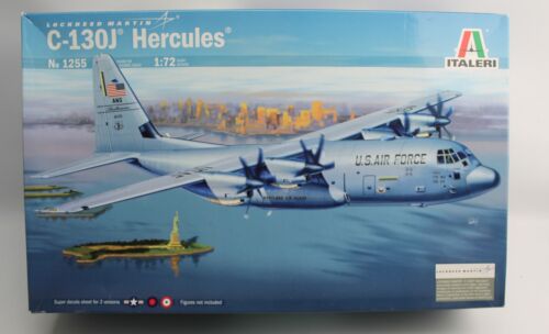 Italeri Model Kits C-130J Hercules No 1255 1:72 Scale Model Kit - Picture 1 of 1