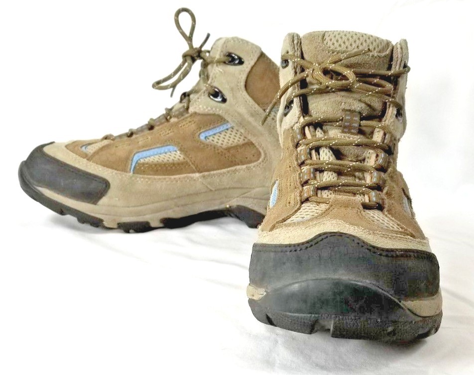 Cabelas Womens Hiking Boots Brown 813514 Dry Plus Walking Lace up Size 8 eBay