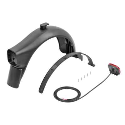 REAR FENDER WITH LED LIGHT ELECTRIC SCOOTER NINEBOT F40D F30D