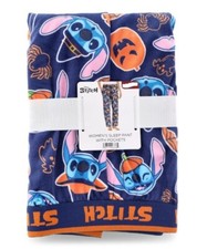 Pantalones de pijama STITCH para mujer medianos 8-10 NUEVO pijama para dormir salón pijamas nuevos con etiquetas Halloween