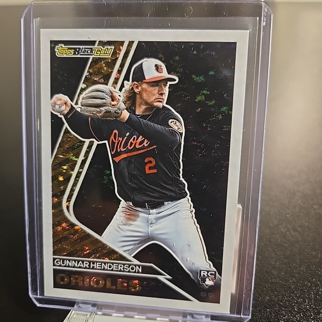 2023 Topps Update Gunner Henderson RC Rookie Black Gold #BG-2 