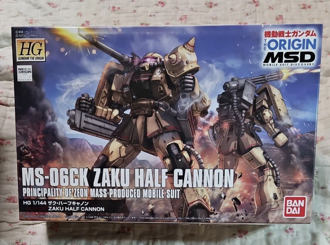 1⁄144 HG MS-06CK Cannon Half Zaku ORIGIN THE ザク・ハーフキャノン