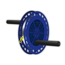 Kite Reeler Kite Winder Blue with 200 feet 25-LB Nylon Line String X-Kites