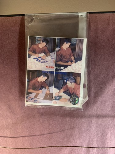 Mark Prior Autographed Photo . Chicago Cubs . Framed & Matted . 26 X 22 Inches - Picture 16 of 21