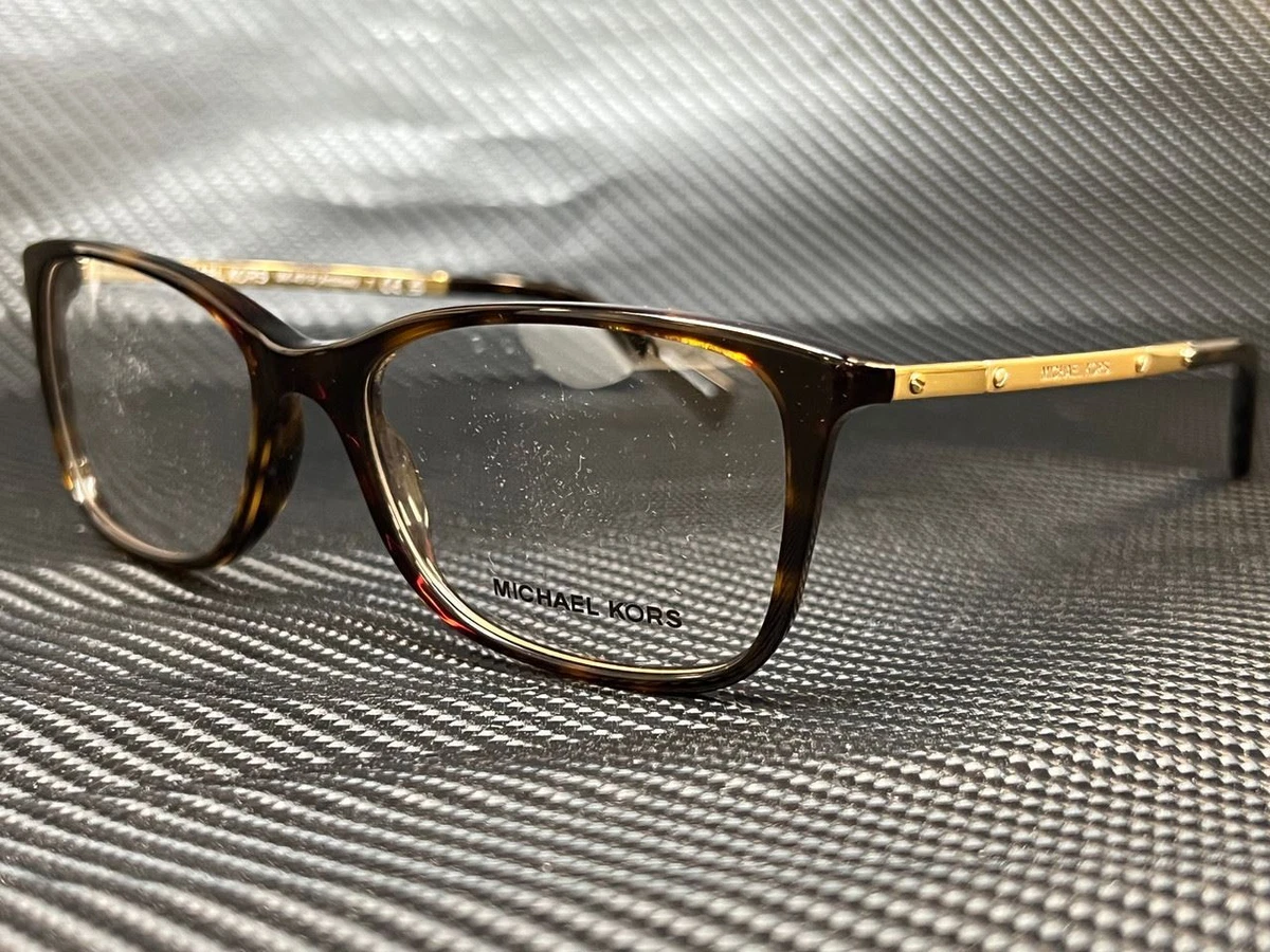 MICHAEL KORS MK4016 3006 Dark Tortoise Rectangle 53 mm Women s Eyeglasses