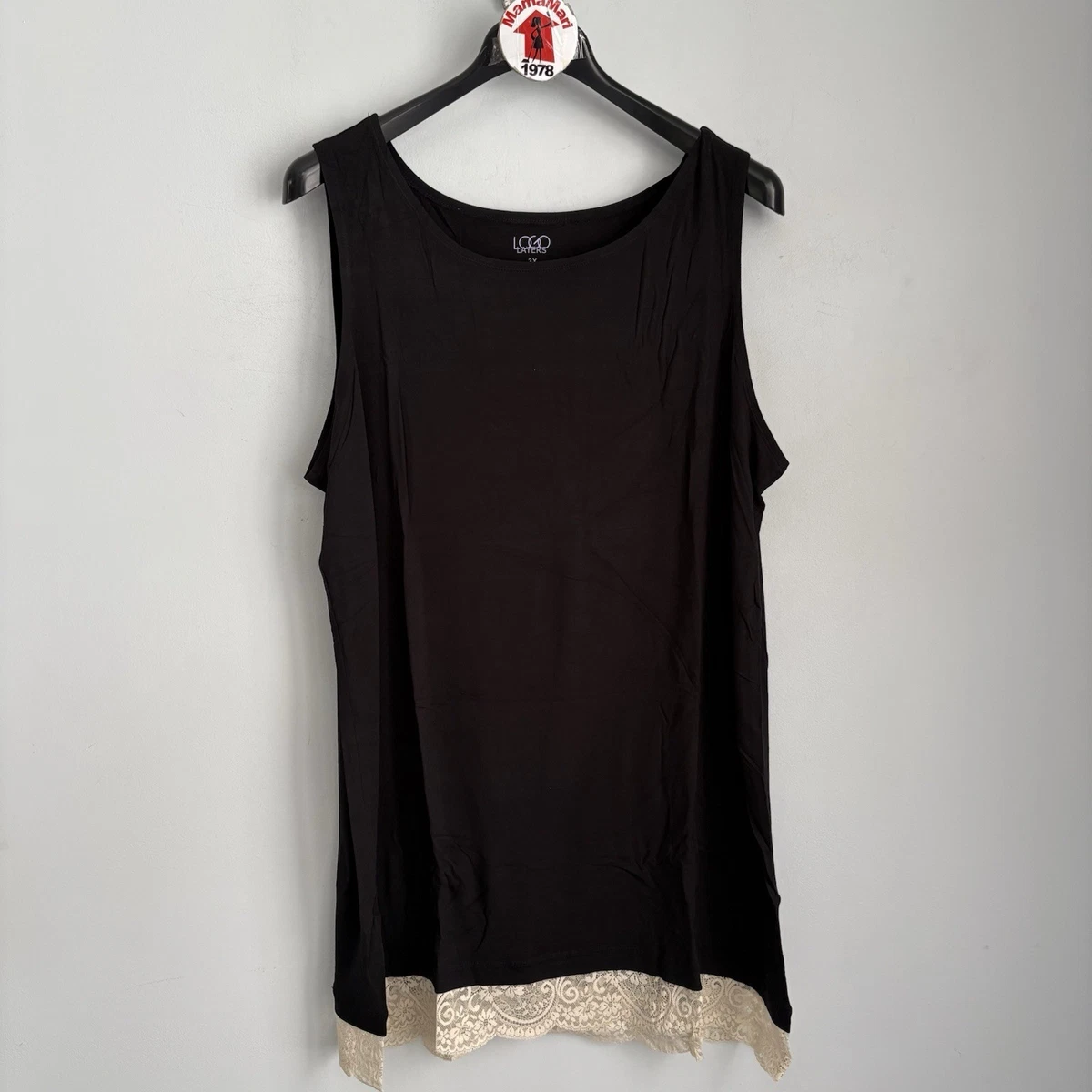 Débardeur Tunique LOGO By Lori Goldstein - Gris, Taille MP (Petites) - NWOT