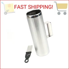 Foraineam Latin Percussion 4" x 12" Metal Guiro with Scraper Instrument