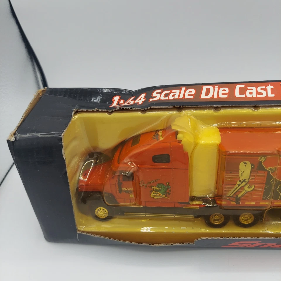 Snap-On Racing 1:64 Die Cast Dougzilla Freightliner Tractor Trailer Replica Bank - Image 2 of 4