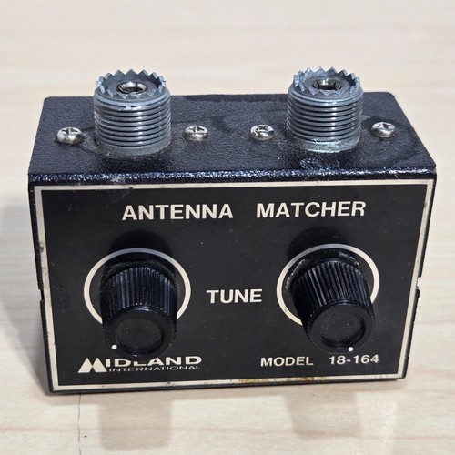 Vintage Midland Antenna Matcher. Model 18-164.