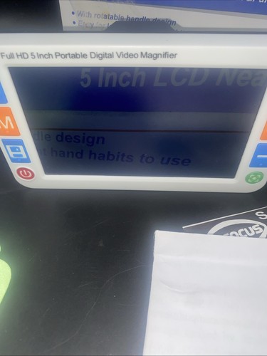 Tragbare digitale Video-Lupe 5 Zoll HD bunter LCD-Bildschirm MY EYE 5hd Dual-Objektiv - Bild 6 von 8