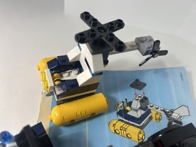 LEGO City Mixed Lot Built Sets 60054 Light Repair Truck Police Boat Helicopter 