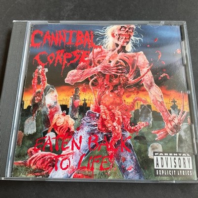 Cannibal Corpse Eaten Back to Life (CD, 1990) Original 1st Press Death Records