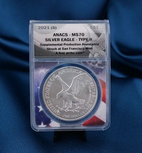 ANACS MS 70 Silver Eagle 2021 | eBay