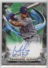 2023 Inception Base Rookie and Emerging Stars Green Francisco Alvarez Auto 7ut
