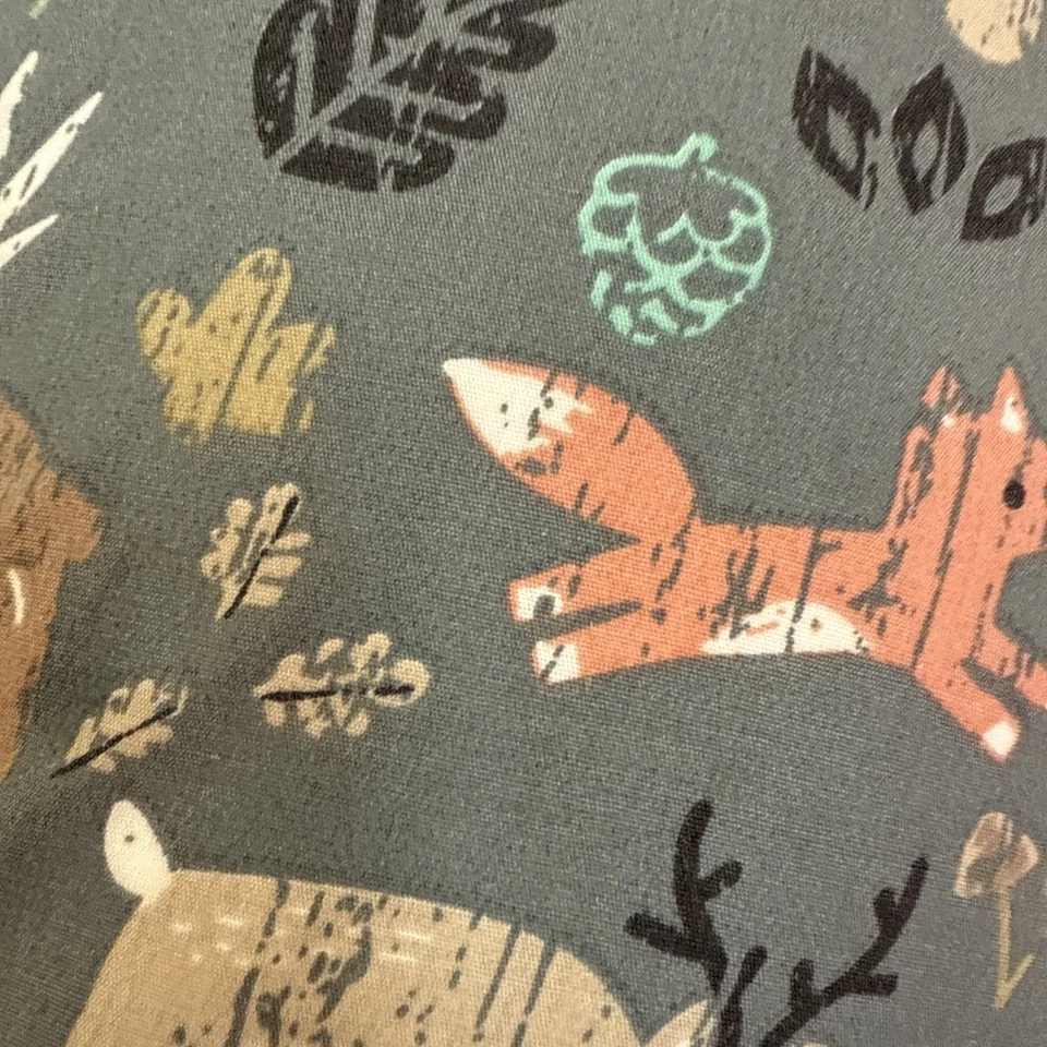 SOLO FUNDA - Almohada de lactancia Boppy extraíble gris bosque animales ENVÍO GRATUITO  Foto 3 de 4