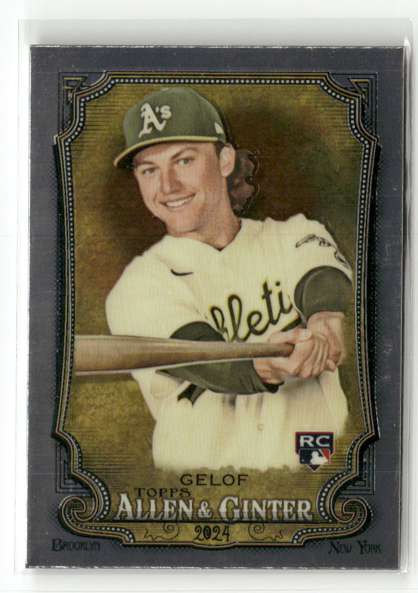2024 Topps Allen & Ginter #82 Zack Gelof Chrome RC ROOKIE A'S