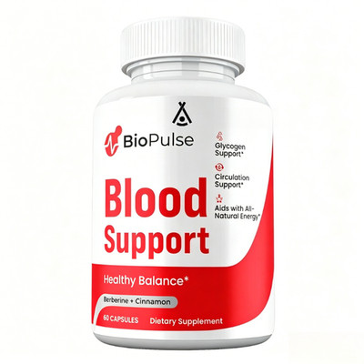 BioPulse Capsules, Max strength, Bio Pulse Pills Blood Supplement (1 pack)