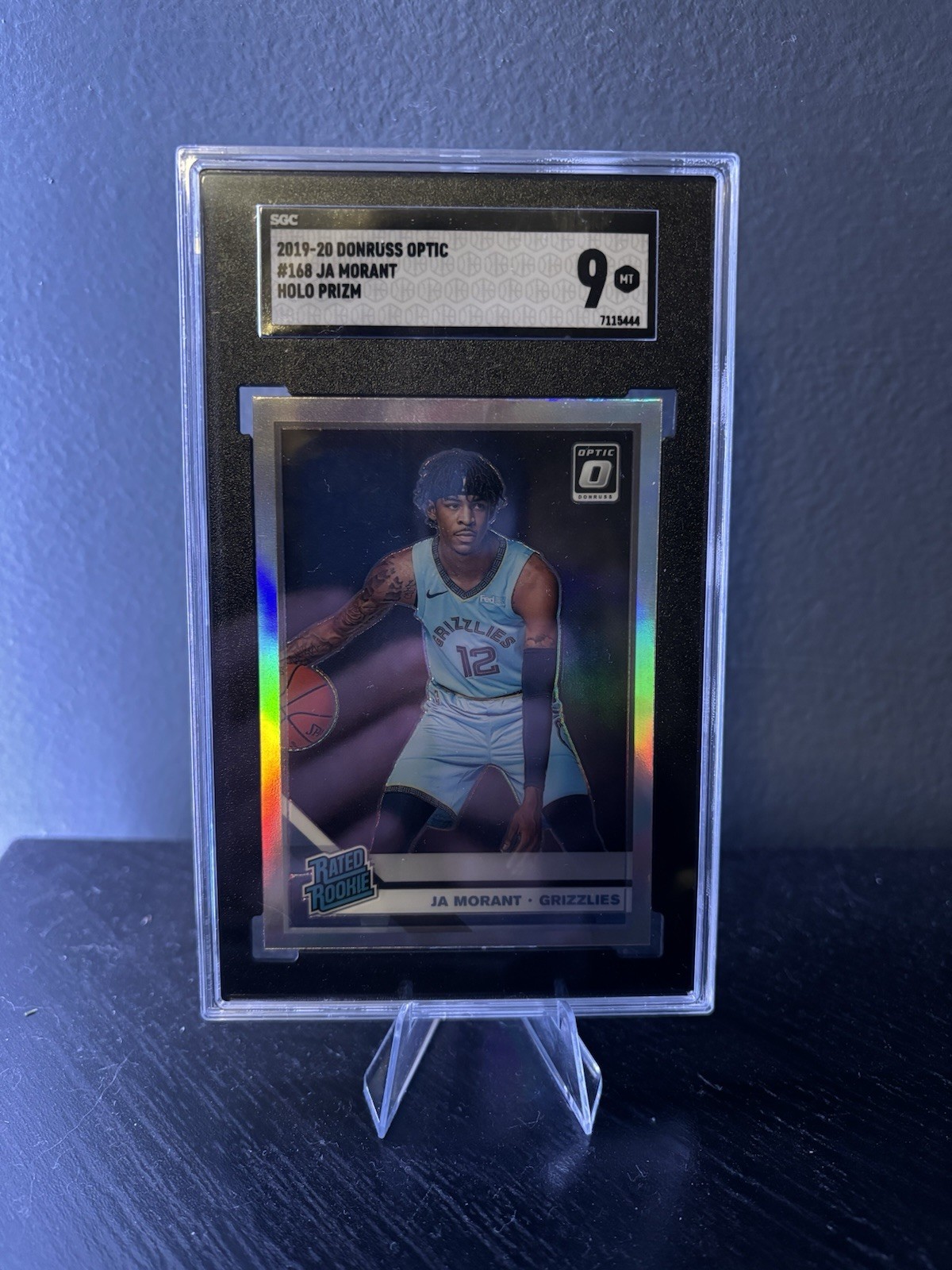 2019-20 Panini Donruss Optic - Rated Rookie Ja Morant #168 Holo Prizm (RC)