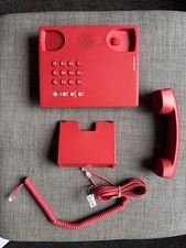 ATL Berkshire 120 Corded Telephone with Answering Machine Red