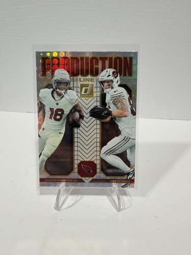 Marvin Harrison Jr. / Trey McBride #18 card