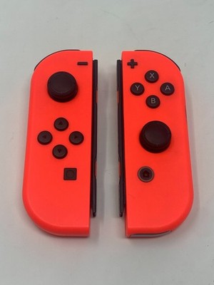    Official Nintendo Switch Joy-Con - L/R  Neon Red Joy Con HAC-015/HAC-016