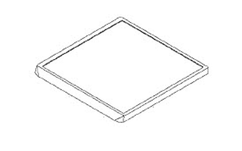 Top blanc pour sèche-linge Fagor pour remplacer un plateau abîmé 31X0147