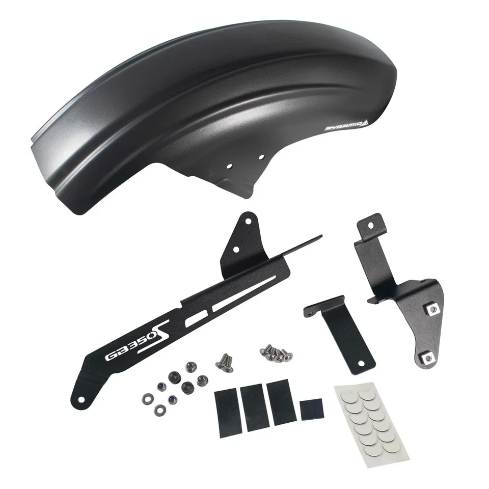 Honda GB350S (2025 - encendido). Abrazador trasero piramidal | negro mate | - Imagen 4 de 4