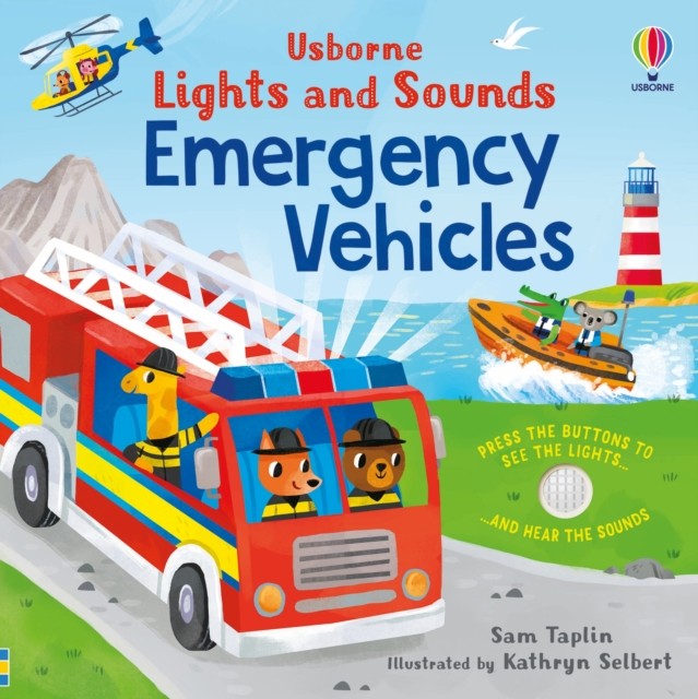 Lights and Sounds Emergency Vehicles by Sam Taplin BOARD BOOK 9781803707440 - Image 3
