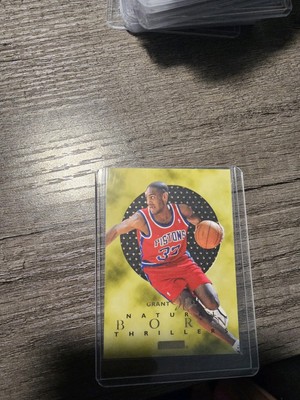 1995-96 Skybox E-XL GRANT HILL Natural Born Thrillers #3 SSP Detroit Pistons