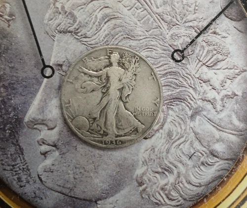 Silver 1936 S Rare Date Walking Liberty Half Dollar good looking  coin  TP-10688