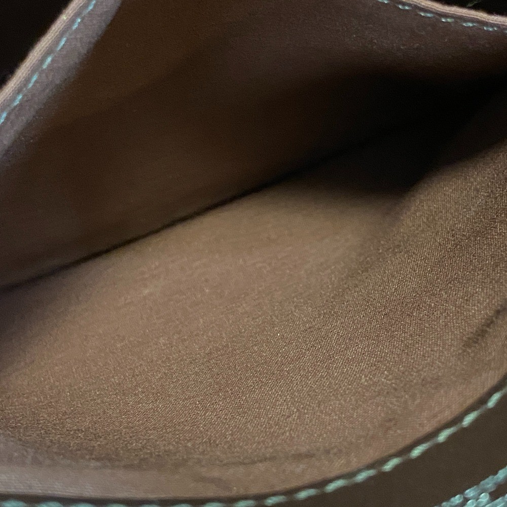 HERMES canvas Pouch Brown canvas Women thumbnail 8