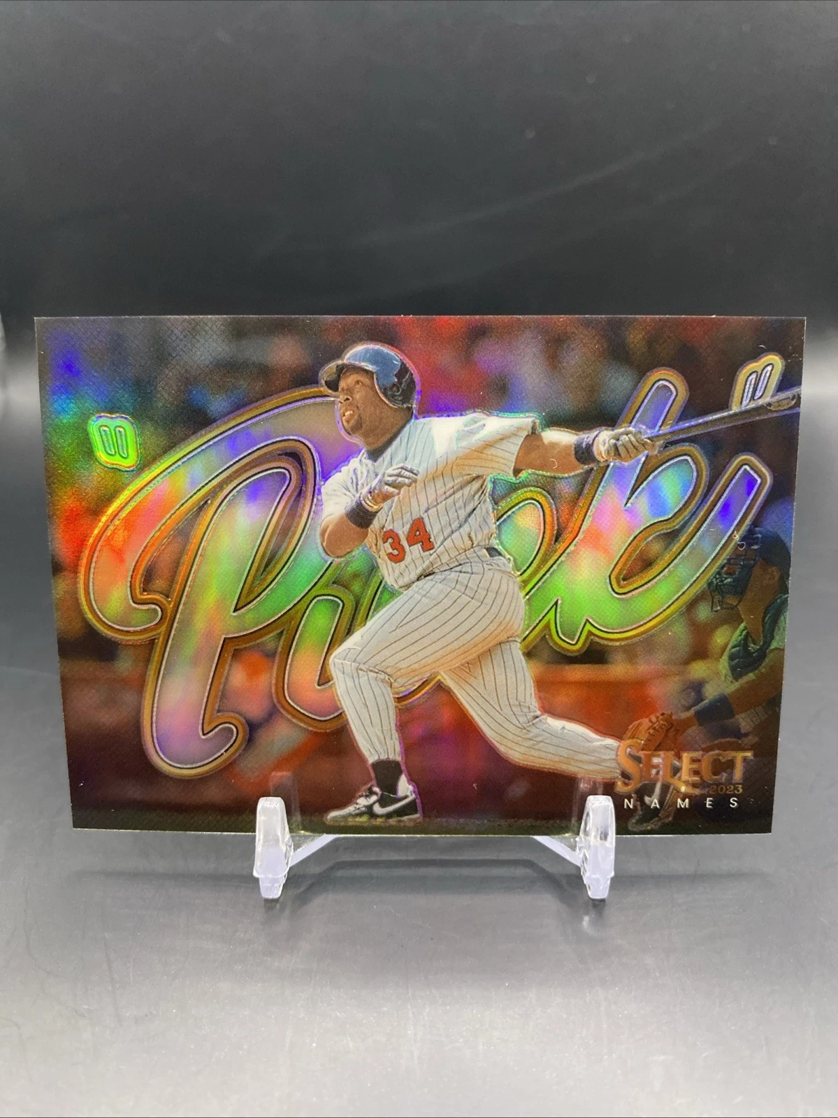 2023 Panini Select Names Kirby Puckett “Puck” #SN4 Case Hit SSP Minnesota Twins