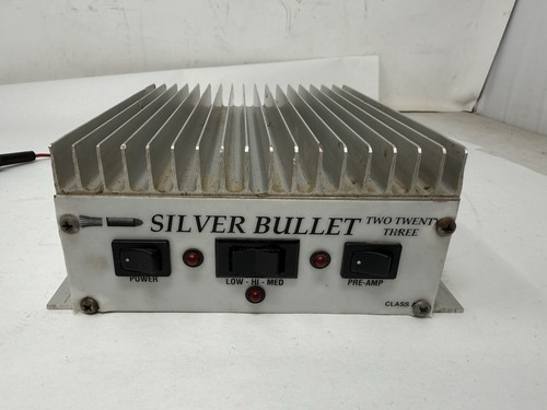 Silver Bullet 223 Linear Amplifier Vintage Rare