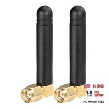 Mini Dual Band WiFi 2.4GHz 5GHz 5.8GHz MIMO RP Right Angle Antenna RP-SMA Male