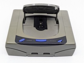 Sega Saturn HST-3200 Gray Console Complete Set Tested Japan NTSC-J