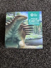 Royal Mint 2020 50p Hylaeosaurus Silver Proof Colour COA 0656