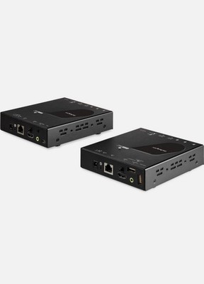 StarTech HDMI KVM Extender over IP Netwk-4K 30Hz HDMI W/ Extra cable Kit-NEW
