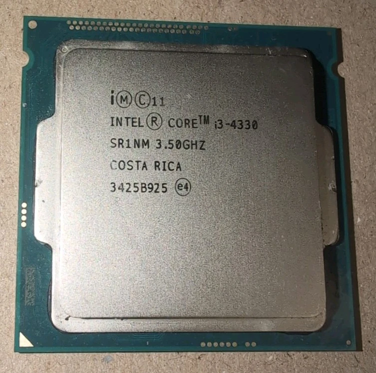 Intel Core i3-4330 Processor Model Single Core Processors 2 for