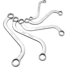 Sunex 9940 S-style Wrench Set Sae 5-pack