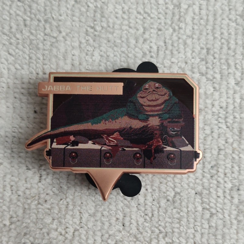 2022 Disney Parks Star Wars Tatooine Mystery Box Pin Jabba The Hutt