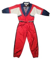 Set Vintage River Edge RE Sport 80s Jacket Windbreaker Nautical Wind Jacket Sz L