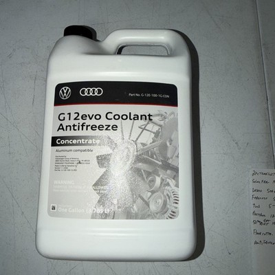 G12 Evo Coolant Antifreeze Volkswagen VW Concentrate G-12e-100-1g-con
