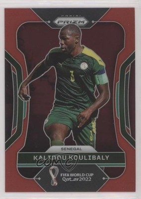 2022 Panini Prizm World Cup Qatar Red Prizm 264/399 Kalidou Koulibaly #250 05q7