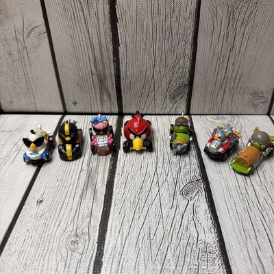 Angry Birds Go! Bundle Rovio Go-Cart 7 Piece Vehicle Racers Telepods Cars