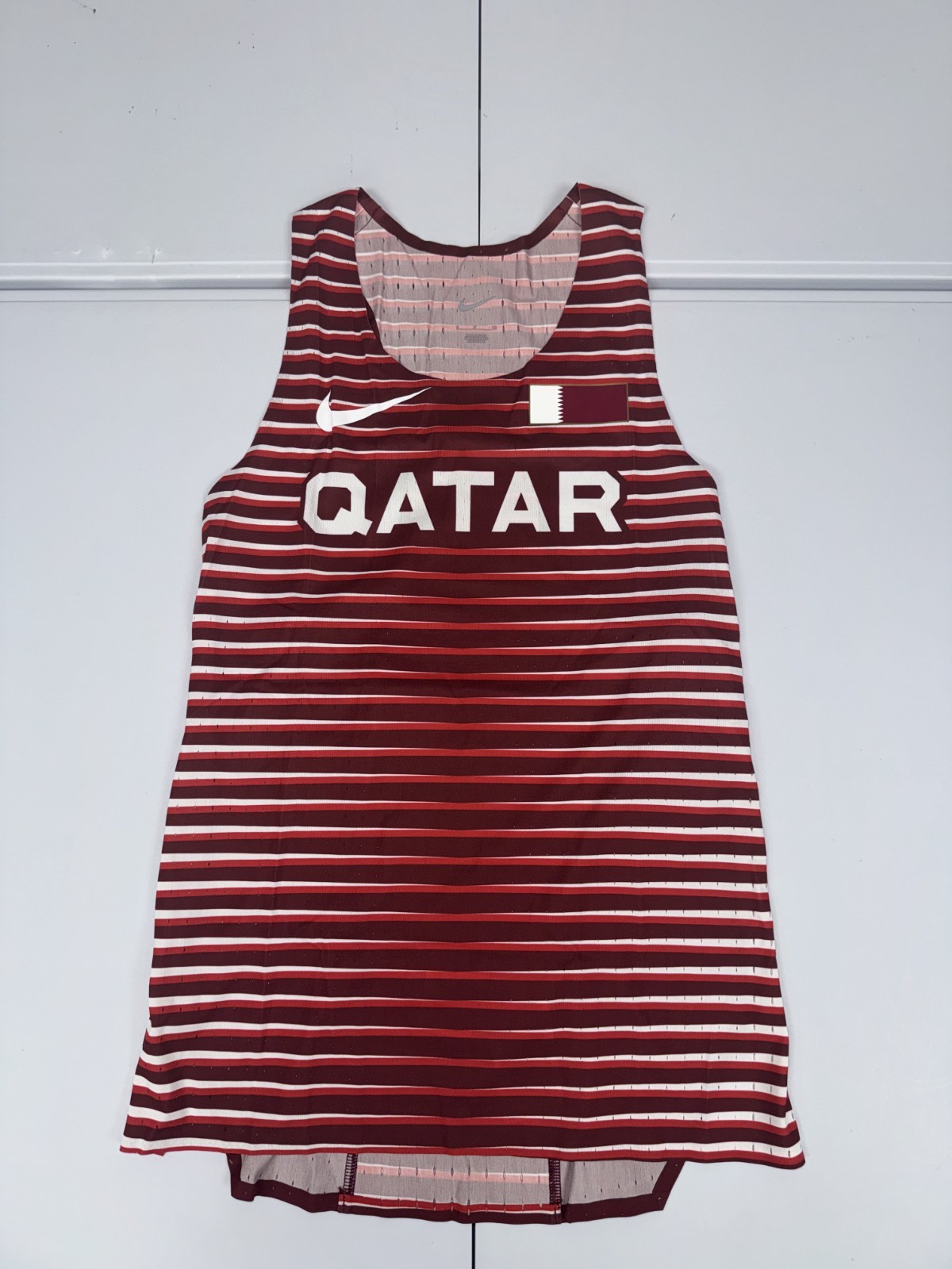 Nike Pro Elite Qatar Track & Field Running Singlet Tank Men's S CI8115-XXX